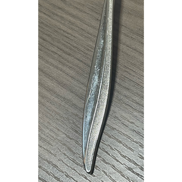 Oneida TEXTURA 6" Oneidacraft Deluxe 3 Teaspoons Stainless Flatware‎ Silver MCM - Picture 2 of 5